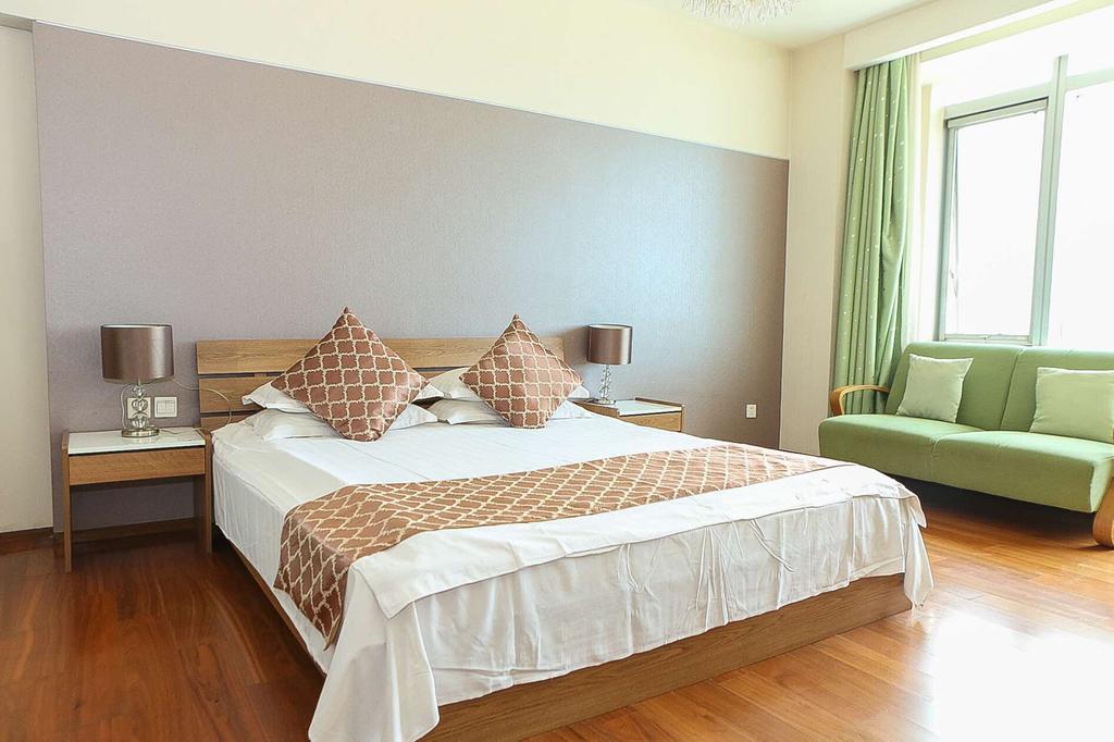 Tianjin Bangke Seaview Garden Hotel Apartment Esterno foto