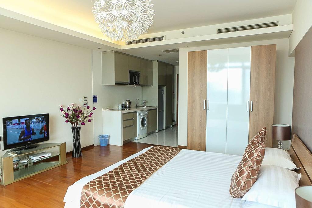 Tianjin Bangke Seaview Garden Hotel Apartment Esterno foto